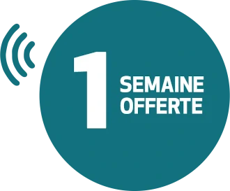 Une semaine offerte